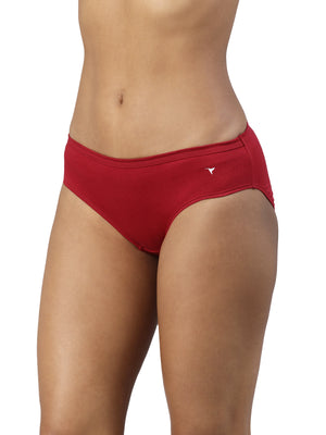 Buy_Blossom_cotton-Poly Blend_Panty_Hipster_mid rise_Folded Elastic edges_full coverage_  Melange fabric_assorted Panty_3Pack