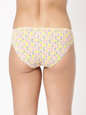 Buy_Blossom_cotton_Panty_Hipster_low rise_concealed Elastic _bikini_waistband_plain and print_assorted Panty_3Pack