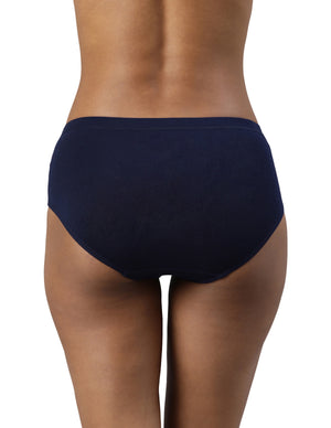 Buy_Blossom_cotton_Panty_Hipster_mid rise_concealed_ Elastic_full coverage_Plain and print assorted Panty_5Pack