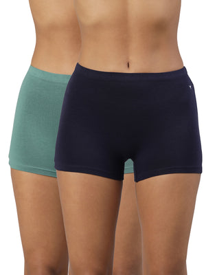 Buy_Blossom_full coverage_cotton_Panty_boy short_mid rise_concealed Inner Elastic_assorted Panty_2Pack