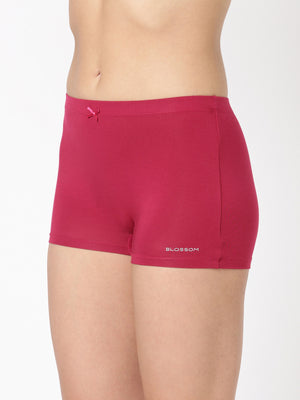 Buy_Blossom_full coverage_cotton_Panty_boy short_mid rise_concealed Inner Elastic_assorted Panty_2Pack
