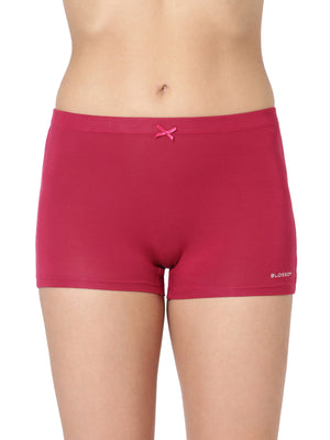 Buy_Blossom_full coverage_cotton_Panty_boy short_mid rise_concealed Inner Elastic_assorted Panty_2Pack