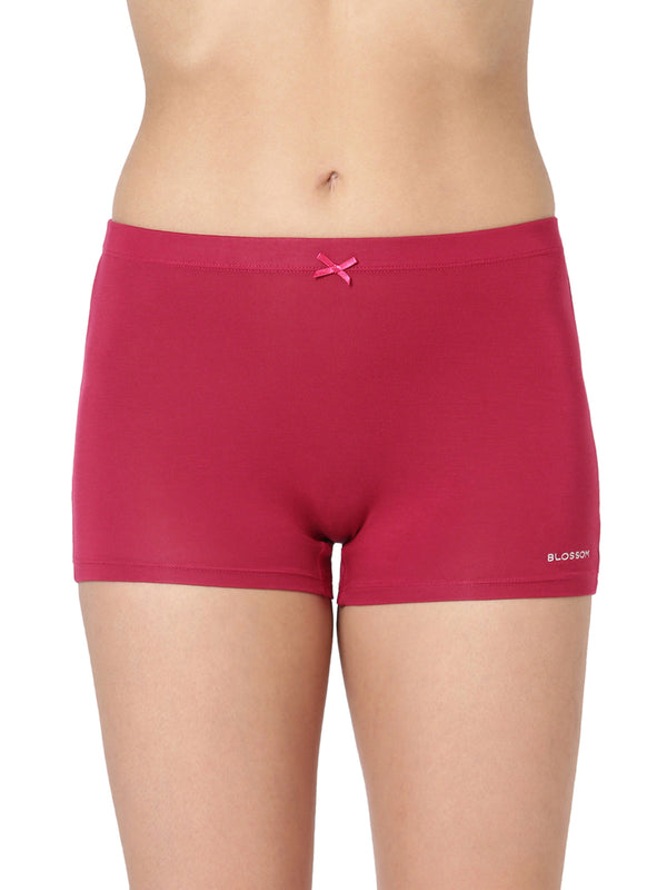Buy_Blossom_full coverage_cotton_Panty_boy short_mid rise_concealed Inner Elastic_assorted Panty_2Pack