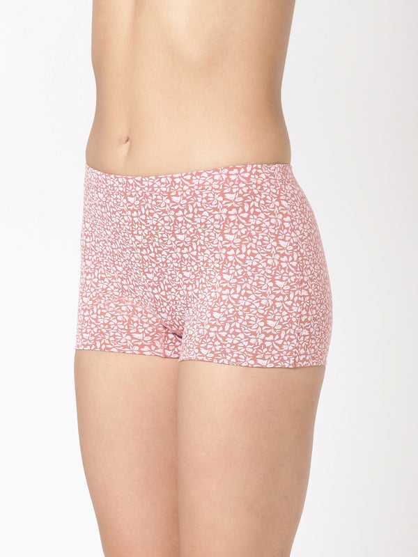 Buy_Blossom_full coverage_cotton_Panty_boy short_mid rise_concealed Inner Elastic_assorted printed Panty_2Pack