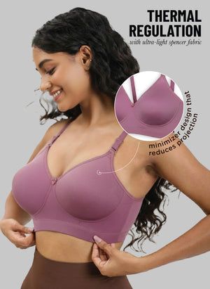 Buy  Blossom minimizer Bra Support Bra Full Frame Bra