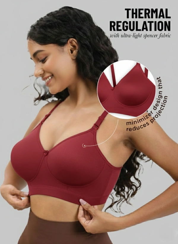 Buy  Blossom minimizer Bra Support Bra Full Frame Bra