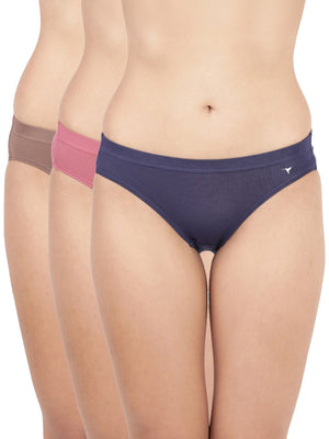 Buy_Blossom_modal_Panty_seamless bikni_mid rise_Concealed Elastic waistband_moderate coverage_printed_assorted Panty_3Pack