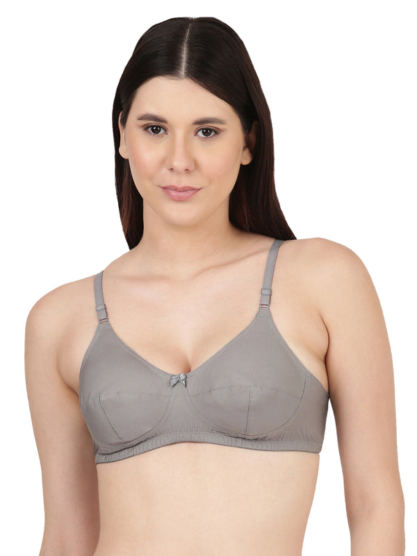 Buy_Blossom_support_bra_Honest_cotton_double_layered_full_coverage_Dark-Grey