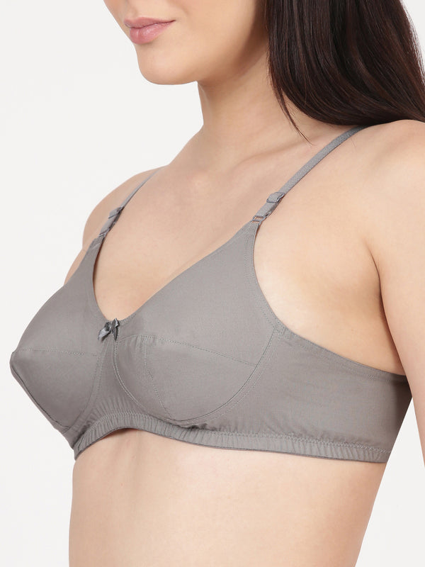 Buy_Blossom_support_bra_Honest_cotton_double_layered_full_coverage_Dark-Grey