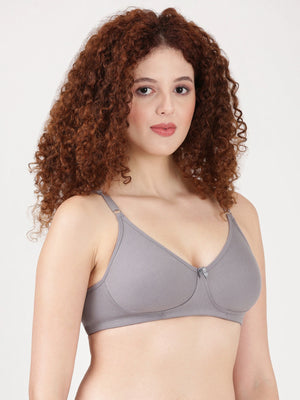 Buy_Blossom_tshirt_Bra_Lara_molded_bra_single_layered_bra_cotton_polyester_Grey