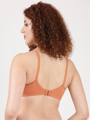 Buy_Blossom_tshirt_Bra_Lara_molded_bra_single_layered_bra_cotton_polyester_Mud