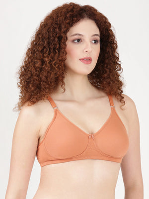 Buy_Blossom_tshirt_Bra_Lara_molded_bra_single_layered_bra_cotton_polyester_Mud