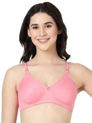 Buy_Blossom_tshirt_Bra_Lara_molded_bra_single_layered_bra_cotton_polyester_Peach