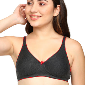 Buy_Blossom_tshirt_bra_Brilliant_cotton_polyester_non-padded_moulded_cups_Charcoal-Melange