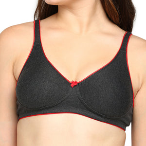 Buy_Blossom_tshirt_bra_Brilliant_cotton_polyester_non-padded_moulded_cups_Charcoal-Melange