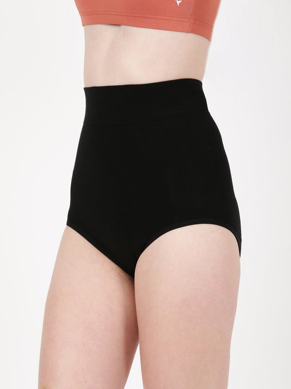 Buy_Blossom_womens_high_waist_tummy_tucker_belly_shapewear_panty-Black
