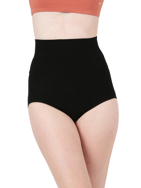 Buy_Blossom_womens_high_waist_tummy_tucker_belly_shapewear_panty-Black