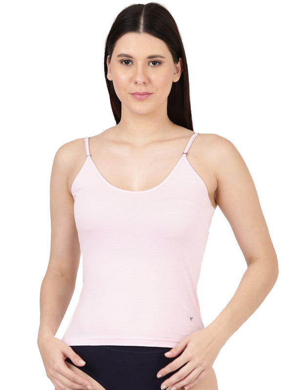 Comfort Slip - Women's Cotton Camisole With Adjustable Straps