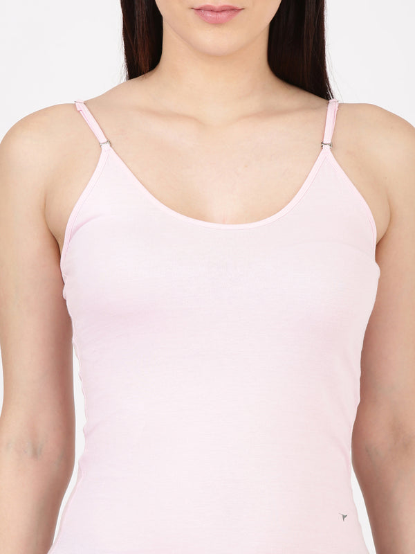 Comfort Slip - Women's Cotton Camisole With Adjustable Straps