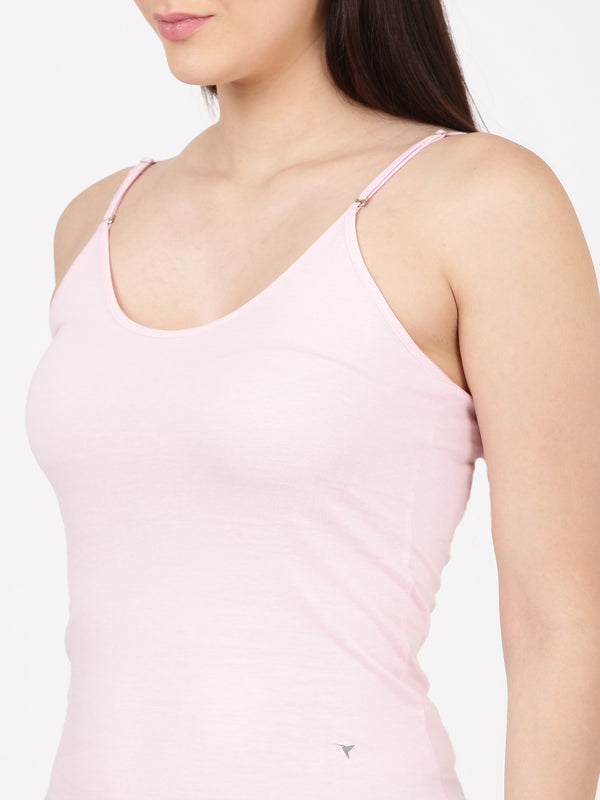 Comfort Slip - Women's Cotton Camisole With Adjustable Straps