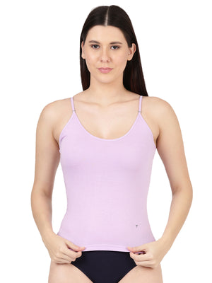 Comfort Slip - Women's Cotton Camisole With Adjustable Straps