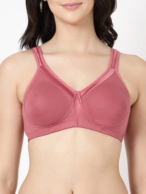 Cover And Hold - Moulded Bra For Heavy Bust With Nipple Concealer