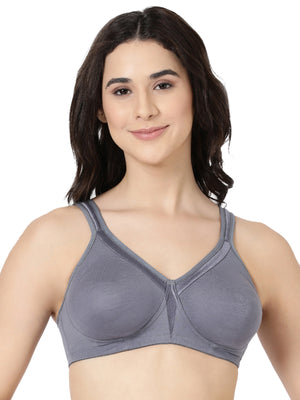 Cover And Hold - Moulded Bra For Heavy Bust With Nipple Concealer