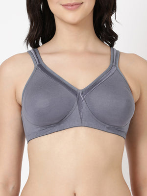 Cover And Hold - Moulded Bra For Heavy Bust With Nipple Concealer
