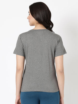 Crew Neck Tee - 100% Cotton Relax Fit Casual Wear