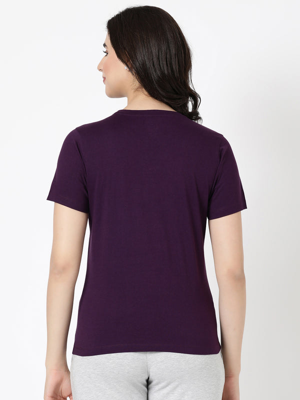 Crew Neck Tee - 100% Cotton Relax Fit Casual Wear