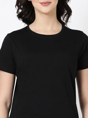 Crew Neck Tee - 100% Cotton Relax Fit Casual Wear