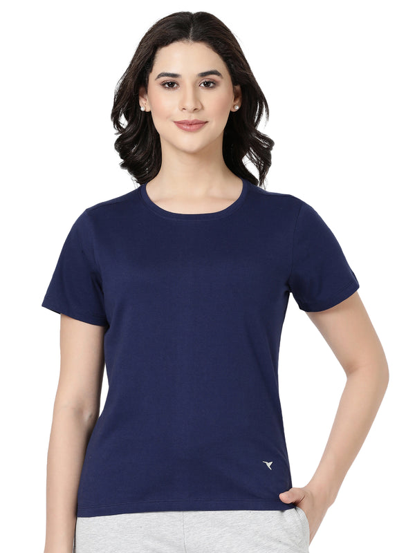 Crew Neck Tee - 100% Cotton Relax Fit Casual Wear