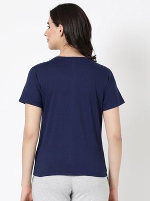Crew Neck Tee - 100% Cotton Relax Fit Casual Wear