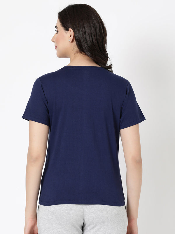 Crew Neck Tee - 100% Cotton Relax Fit Casual Wear