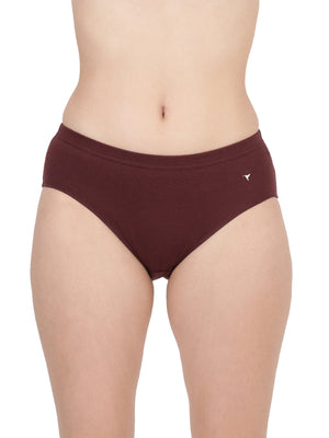 Orchid Combo - Concealed Inner Elastic High Coverage Hipster Panties_Pack of 5