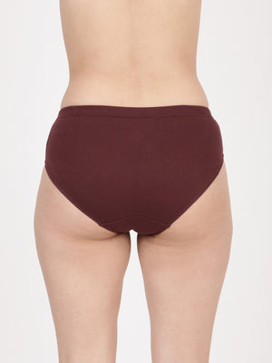 Orchid Combo - Concealed Inner Elastic High Coverage Hipster Panties_Pack of 5