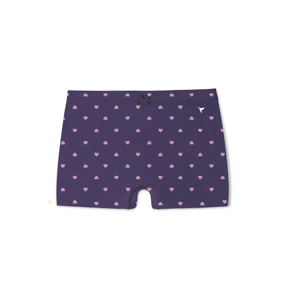 Dew Shorts - Ultra soft modal printed mid rise boy shorts Pack Of 2
