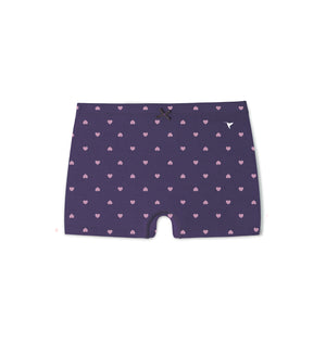 Dew Shorts - Ultra soft modal printed mid rise boy shorts Pack Of 2