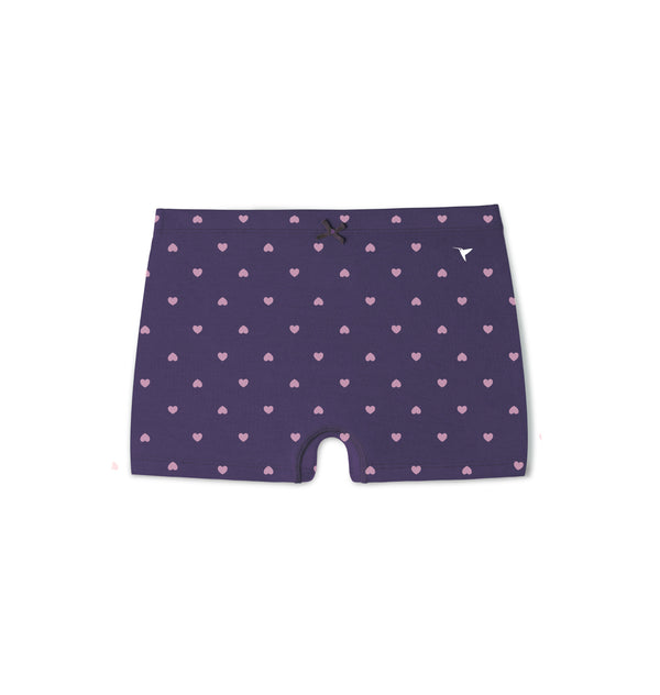 Dew Shorts - Ultra soft modal printed mid rise boy shorts Pack Of 2
