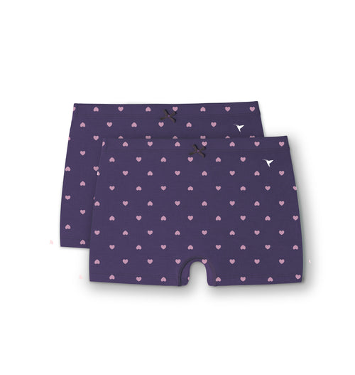 Dew Shorts - Ultra soft modal printed mid rise boy shorts Pack Of 2