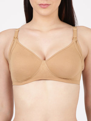 Easy Feed Bra - Cotton Nursing Bra For Breastfeeding
