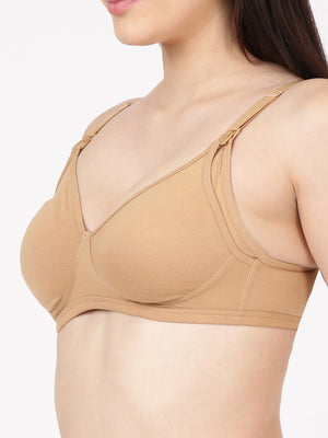 Easy Feed Bra - Cotton Nursing Bra For Breastfeeding