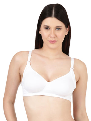Easy Feed Bra - Cotton Nursing Bra For Breastfeeding