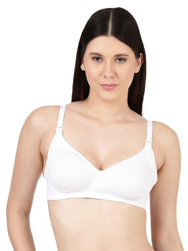 Easy Feed Bra - Cotton Nursing Bra For Breastfeeding