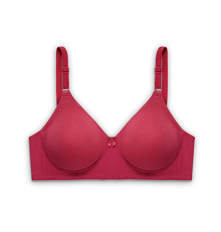 blossom-ethnic bra-maroon1-woven cotton-everyday bra