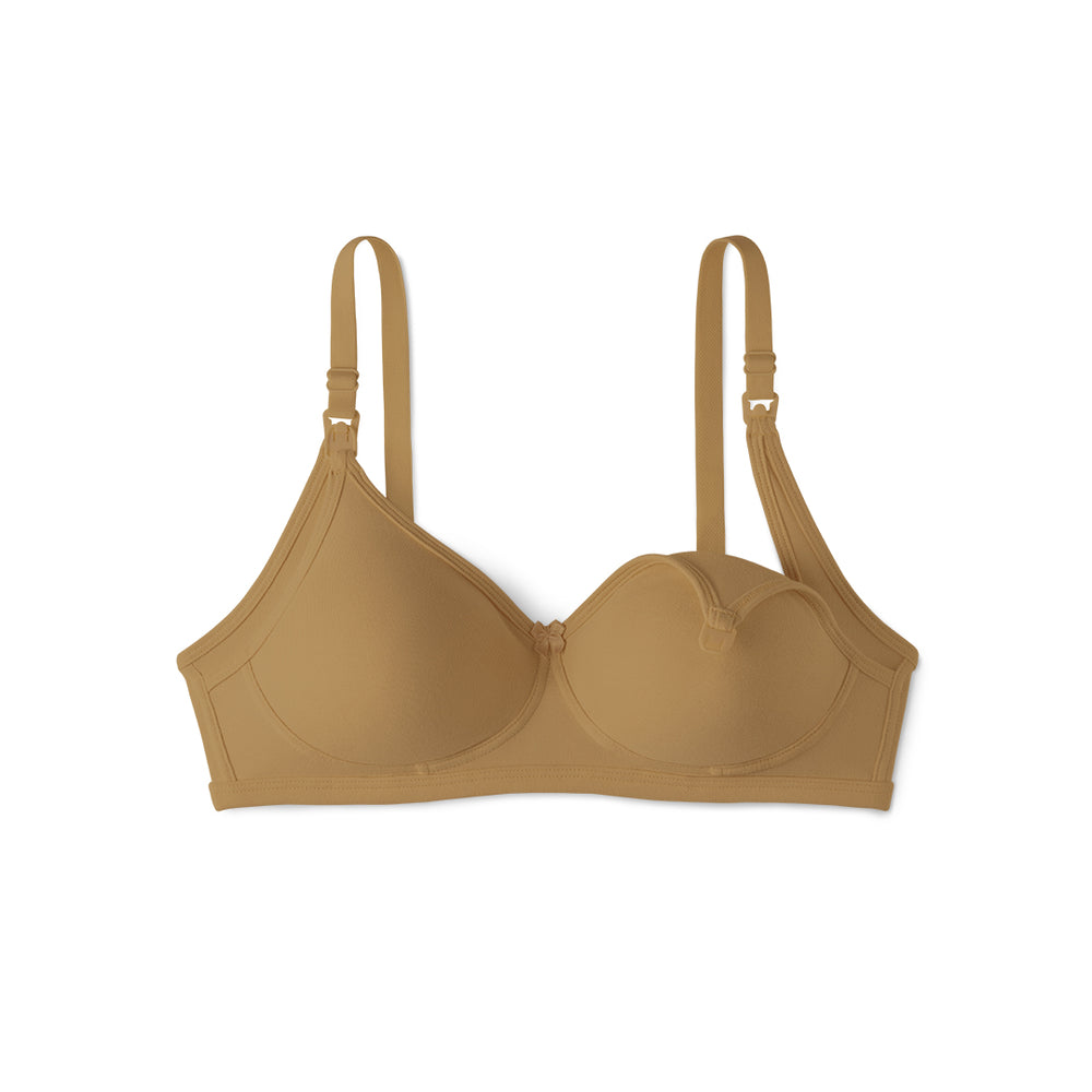 Easy Feed Bra - Cotton Nursing Bra For Breastfeeding