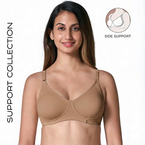 Encircle Bra - Wirefree Support Bra – Non Padded, Wide Strap and Side Support