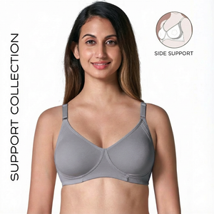 Encircle Bra - Wirefree Support Bra – Non Padded, Wide Strap and Side Support