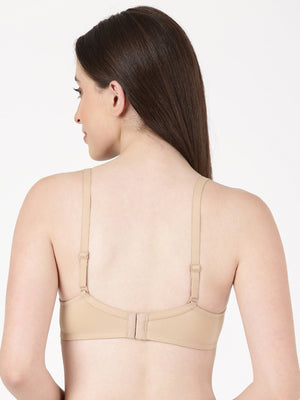 Fabulous Pad - Soft Polyester seamless T shirt Bra
