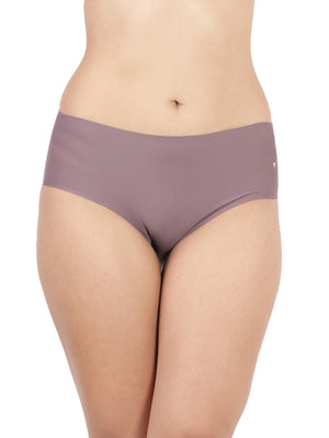 Full Bond - Bonded Seam Polyamide Panty With High-Waist And Cotton Gusset lining